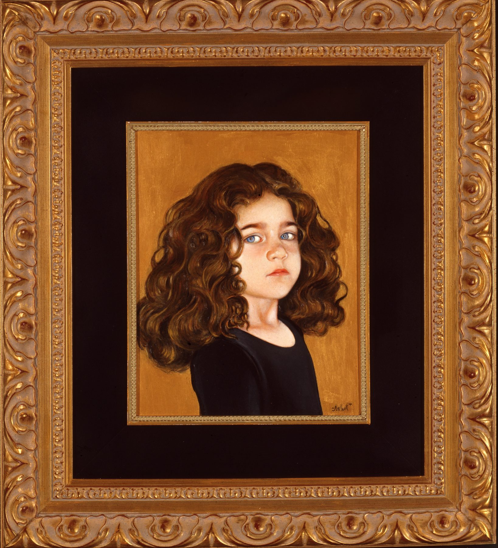 Portrait painting by Ashot Amadei Ashot